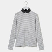 002-22210-42-005 [ゴルフ レディース MILLION HOT Eco ハイネック シャツ長袖 Lサイズ オフホワイト]