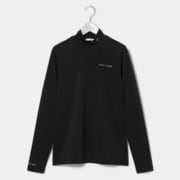 002-22811-42-019 [ゴルフ レディース EcoBlueベア天竺ハイネック シャツ長袖 Lサイズ ブラック]