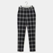 002-72012-44-018 [ゴルフ レディース ストレッチツイードタータンチェックパンツ パンツ XLサイズ チャコール]