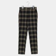 002-72012-40-056 [ゴルフ レディース ストレッチツイードタータンチェックパンツ パンツ Mサイズ ベージュ系]