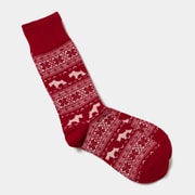 003-42130-50-063 [ゴルフ メンズ メンズ ノルディックJQレギュラーソックス ソックス Fサイズ レッド]