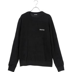 187-12010-46-019 [ゴルフ メンズ GOLF 迷彩柄防風ニット ニットセーター Mサイズ ブラック]