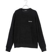 187-12010-46-019 [ゴルフ メンズ GOLF 迷彩柄防風ニット ニットセーター Mサイズ ブラック]