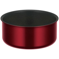 デュラブルシリーズ 取っ手のとれる鍋 KOD IH・ガス対応 18cm ディープレッド KOD018-DR