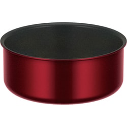 デュラブルシリーズ 取っ手のとれる鍋 KOD IH・ガス対応 20cm ディープレッド KOD020-DR