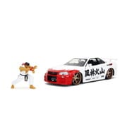 JADA35114 1/24 2002 ニッサン スカイライン GT-R R34 ホワイト （ストリートファイター リュウ フィギュア付） [ダイキャストミニカー]