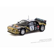 T64P-TL002-85CAT05 1/64 Lancia 037 Rally Rally Catalunya 1985 F.Tabaton/L.Tedeschini [ダイキャストミニカー]