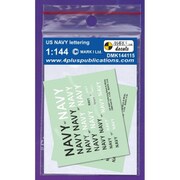 MKMDMK144115 1/144 デカール 米海軍 所属軍名レター [プラモデル用品]