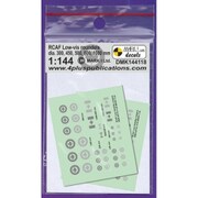 MKMDMK144118 1/144 デカール カナダ空軍 ロービジ 国籍マーク [プラモデル用品]