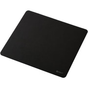 ゲーミングマウスパッド スピードタイプ 粗目クロス 表面 ラバーベース 420×460×3mm ブラック MP-G12BK