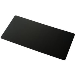 ゲーミングマウスパッド 大型 バランスタイプ 中目クロス 表面 ラバーベース 450×900×3mm ブラック MP-G14BK