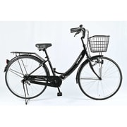 折りたたみ自転車 エルナ FDB260 26インチ ブラック YG-1521