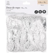 SMOrRopeaWht4mm Deco de rope4mm