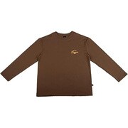 smoAdintaSbrw S’more diner long sleeve T-shirt ブラウン S
