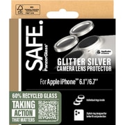 SAFE95892 [iPhone 16/16 Plus用 SAFE. by PanzerGlass Camera Lens Protector Glitter Silver]