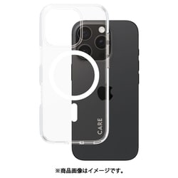 1338 [iPhone 16 Pro用 CARE by PanzerGlass Case FlagshiPhone White MagSafe]