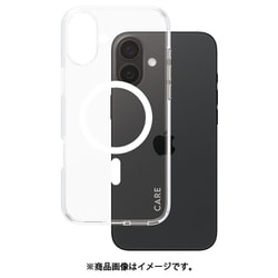 1339 [iPhone 16 Plus用 CARE by PanzerGlass Case FlagshiPhone White MagSafe]