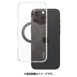 1324 [iPhone 16 Pro Max用 CARE by PanzerGlass Case Feature Black Kickstand ＆ MagSafe]