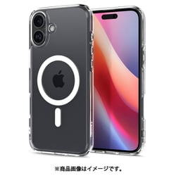 ACS08096 [iPhone 16 Plus用 Crystal Hybrid MagFit White]