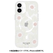iPhone 16 Plus用 Kate Spade Protective - Hollyhock Floral w/MagSafe w/Recycled KS054386