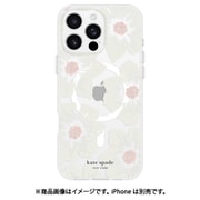 iPhone 16 Pro Max用 Kate Spade Protective - Hollyhock Floral w/MagSafe w/Recycled KS054470