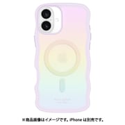 iPhone 16 Plus用 Kate Spade Wavy - Opal Iridescent w/MagSafe w/Recycled KS054392
