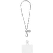 KS053460-05 [Kate Spade Phone Charm - Dazzle Chain Silver]