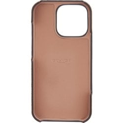COACH コーチ iPhone16proケース  レキシー ベージュ Amazon.co.jp: iPhone 16 ケース 背面型 ラップ Leather Slim