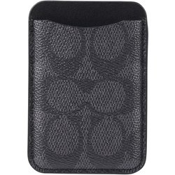 Coach Magnetic Wallet - Signature Charcoal CH054020