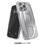 iPhone 16 Pro Max用 Diesel Oval D Mirror Clear Case FW24 clear/silver 60142