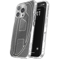 DIESEL ディーゼル Oval D Glitterケース iPhone16シリーズ iPhone 16ケース Oval D Glitter ブラック – MiraiSell