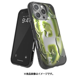iPhone 16 Pro用 Diesel Oval D Neon Case FW24 black/yellow 60168