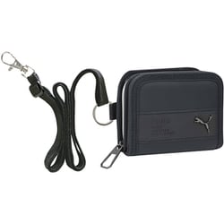 PUMA（プーマ）2つ折りホックウォレット ブラック PM510BK