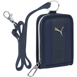 PUMA（プーマ）縦型マルチウォレット ネイビー PM512NB