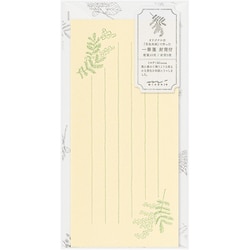 一筆箋 封筒付 花色和紙 黄 89574006