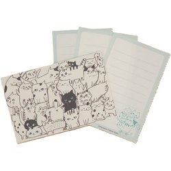 ミニレターセット キャットヒル グリーン ML-01009