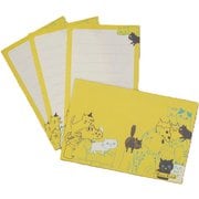 ミニレターセット キャットヒル イエロー ML-01011