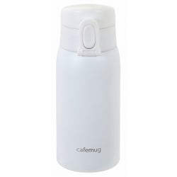 カフェマググレース 軽量 ワンタッチマグ 350ml ペールホワイト HC-0540