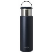 ハンディール コップ付ボトル 1000ml ブラック HC-0578