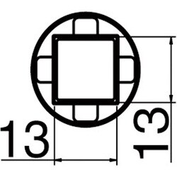 N51-14 [ノズル/BGA 12MMX12MM]