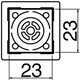N51-20 [ノズル/BGA 22MMX22MM]