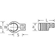 440-8 [（1/4SQ）クローリングスパナ]