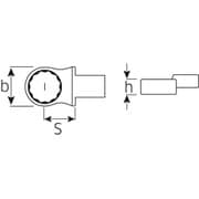 732A/10-5/8 [トルクレンチ差替ヘッド]