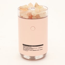 アロマ岩塩加湿器 ピンク HDL-2795