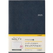 2025年1月始まり手帳 ウィークリー NOLTY(ノルティ) アクセスA5-3(ネイビー) 6467 2025-6467