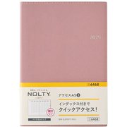 2025年1月始まり手帳 ウィークリー NOLTY(ノルティ) アクセスA5-3(ピンク) 6468 2025-6468