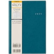 2025年1月始まり手帳 NOLTY(ノルティ) アクセスA5マンスリー月曜始まり(ディープブルー) 6473 2025-6473