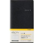 2025年1月始まり手帳 ウィークリー NOLTY(ノルティ) リスティ1(ブラック) 6501 2025-6501