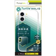 TR-IP24M2-TTSL-CL [iPhone 16用 [Turtle Solid] 超精密設計 ハイブリッドケース クリア]