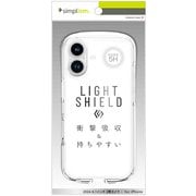 TR-IP24M2-LD-CLCL [iPhone 16用 [LIGHT SHIELD] 衝撃吸収 ハイブリッドクリアケース]